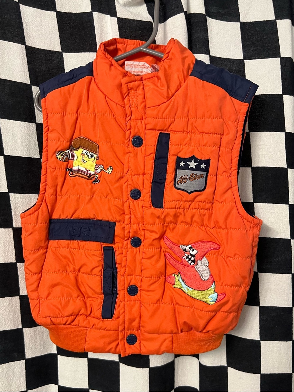Nickelodeon SpongeBob and Patrick Football Vest